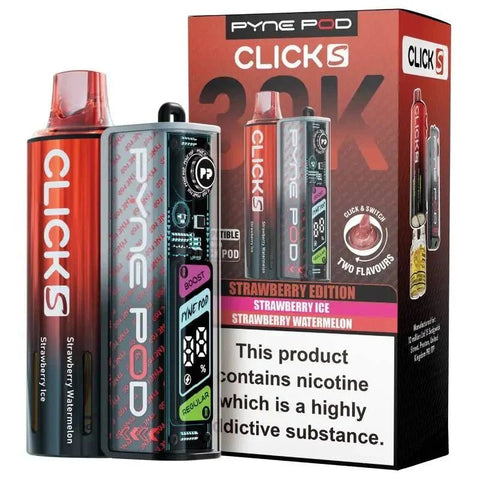 Pyne Pod Click S 30K Pod Vape Kit Pack of 5 - Vaperdeals