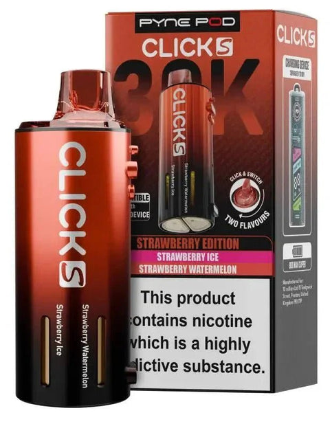 Pyne Pod Click S 30K Replacement Pods Pack of 5 - Vaperdeals