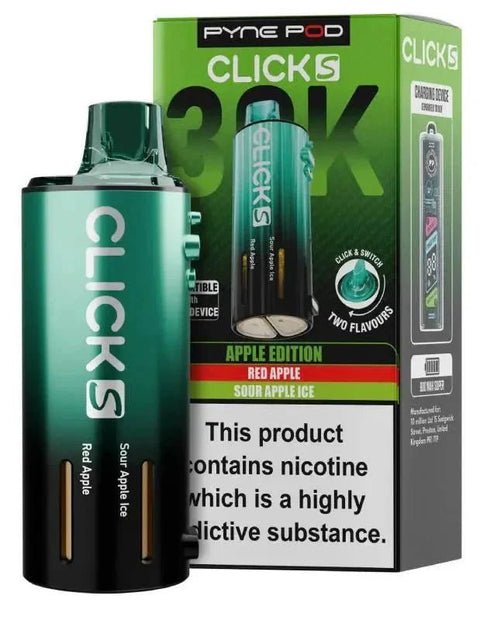 Pyne Pod Click S 30K Replacement Pods Pack of 5 - Vaperdeals