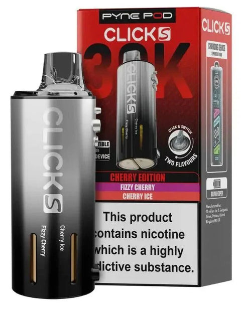 Pyne Pod Click S 30K Replacement Pods Pack of 5 - Vaperdeals