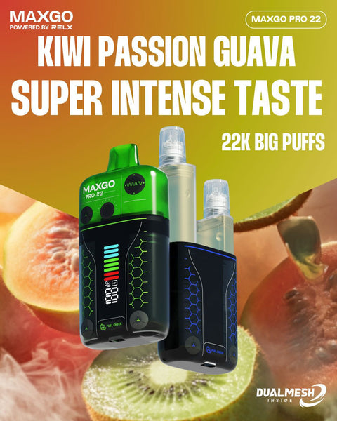 RELX Maxgo 22k Prefilled Pod Vape - Box of 5 - Vaperdeals