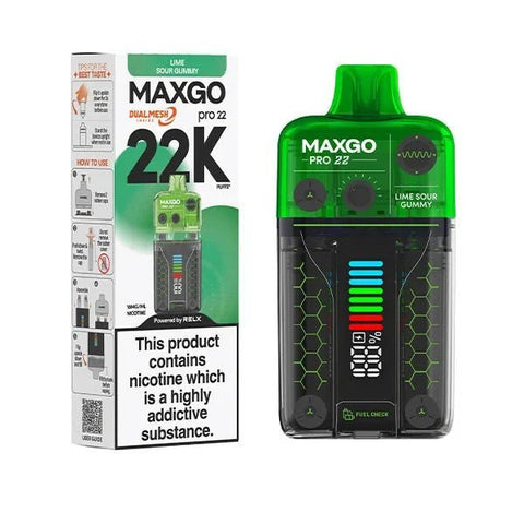 RELX Maxgo 22k Prefilled Pod Vape - Box of 5 - Vaperdeals