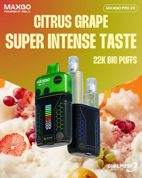 RELX Maxgo 22k Prefilled Pod Vape - Box of 5 - Vaperdeals