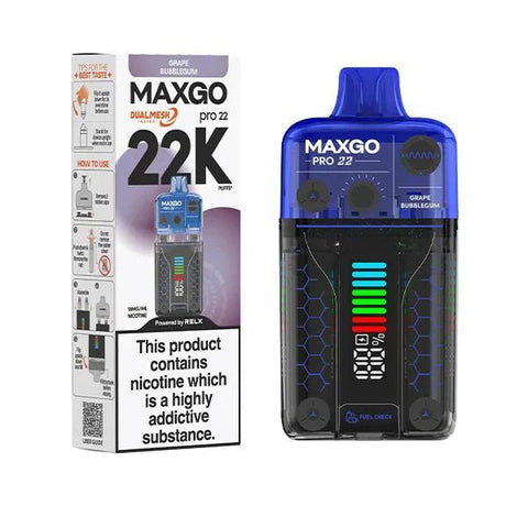 RELX Maxgo 22k Prefilled Pod Vape - Vaperdeals
