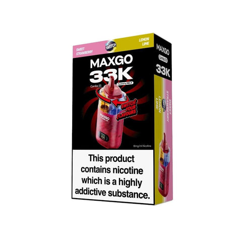 Relx Maxgo 33k Prefilled Pod Vape Kit Pack of 5 - Vaperdeals