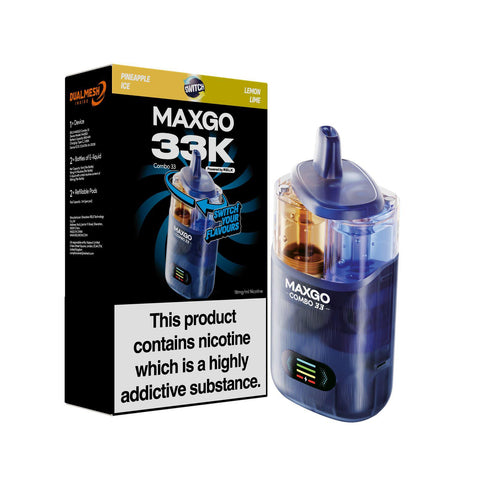 Relx Maxgo 33k Prefilled Pod Vape Kit Pack of 5 - Vaperdeals
