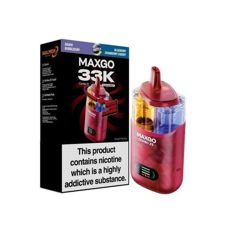 Relx Maxgo 33k Prefilled Pod Vape Kit Pack of 5 - Vaperdeals
