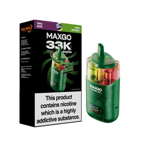 Relx Maxgo 33k Prefilled Pod Vape Kit Pack of 5 - Vaperdeals