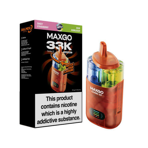 Relx Maxgo 33k Prefilled Pod Vape Kit Pack of 5 - Vaperdeals
