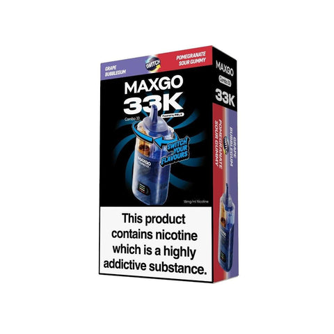 Relx Maxgo 33k Prefilled Pod Vape Kit Pack of 5 - Vaperdeals