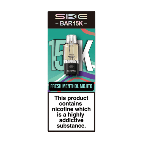 Ske Bar 15k Replacement Pods (Pack of 5) - Vaperdeals