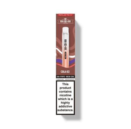 SKE Crystal Pro 600 Prefilled Vape Pod Kit Pack of 10 - Vaperdeals