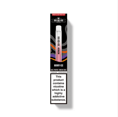 SKE Crystal Pro 600 Prefilled Vape Pod Kit Pack of 10 - Vaperdeals