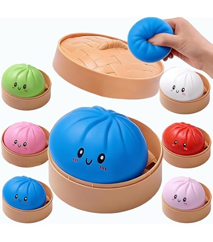 Squeezy Dumplings Toys Stress Balls | Single - Vaperdeals
