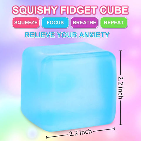 Squishy Cube Fidget Toy | Single - Vaperdeals