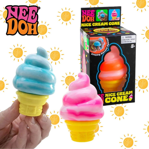 Squishy Ice Cream Cone Fidget Toy | Single - Vaperdeals