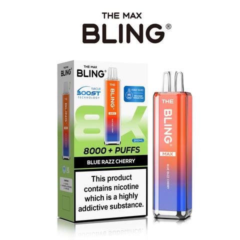 The Crystal Bling Max 8000 Preffilled Pod Kit - Vaperdeals