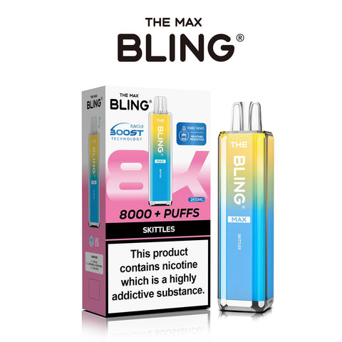 The Crystal Bling Max 8000 Preffilled Pod Kit - Vaperdeals