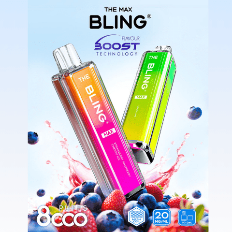 The Crystal Bling Max 8000 Preffilled Pod Kit - Vaperdeals