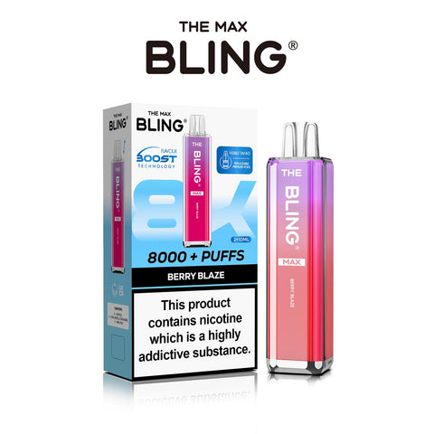 The Crystal Bling Max 8000 Preffilled Pod Kit - Vaperdeals