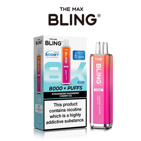 The Crystal Bling Max 8000 Preffilled Pod Kit - Vaperdeals