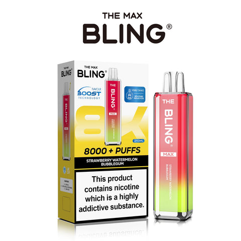 The Crystal Bling Max 8000 Preffilled Pod Kit - Vaperdeals