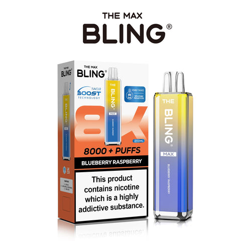 The Crystal Bling Max 8000 Preffilled Pod Kit - Vaperdeals