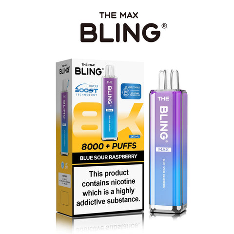 The Crystal Bling Max 8000 Preffilled Pod Kit - Vaperdeals