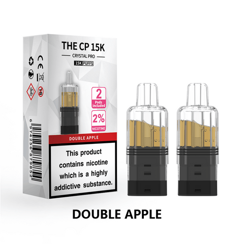 The Crystal Pro CP 15k Replacement Pods Box of 5 - Vaperdeals