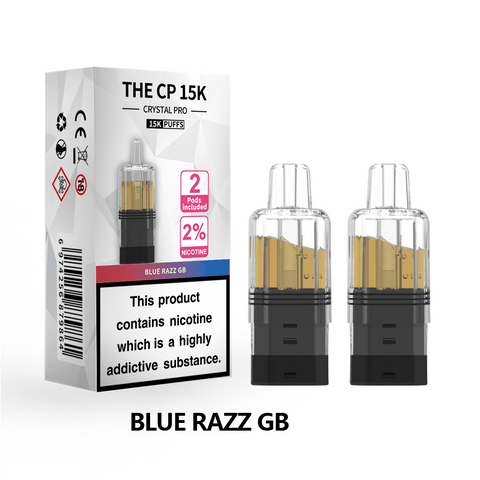 The Crystal Pro CP 15k Replacement Pods Box of 5 - Vaperdeals