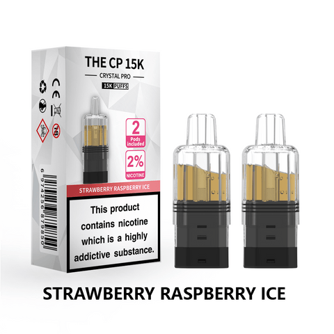 The Crystal Pro CP 15k Replacement Pods Box of 5 - Vaperdeals