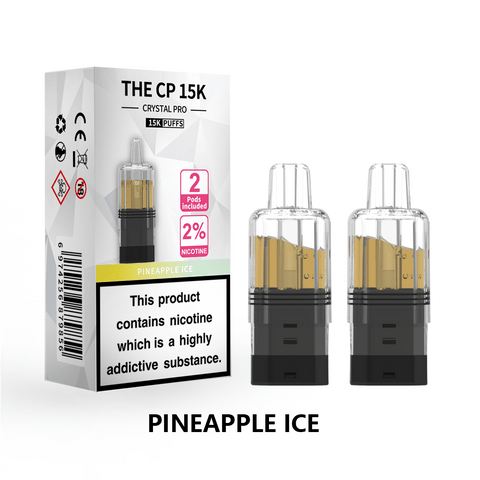 The Crystal Pro CP 15k Replacement Pods Box of 5 - Vaperdeals