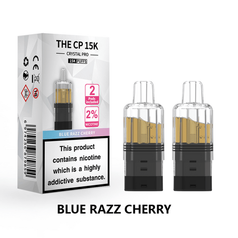 The Crystal Pro CP 15k Replacement Pods Box of 5 - Vaperdeals