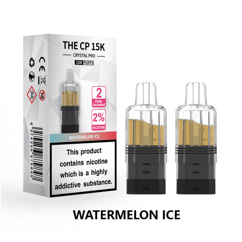 The Crystal Pro CP 15k Replacement Pods Box of 5 - Vaperdeals