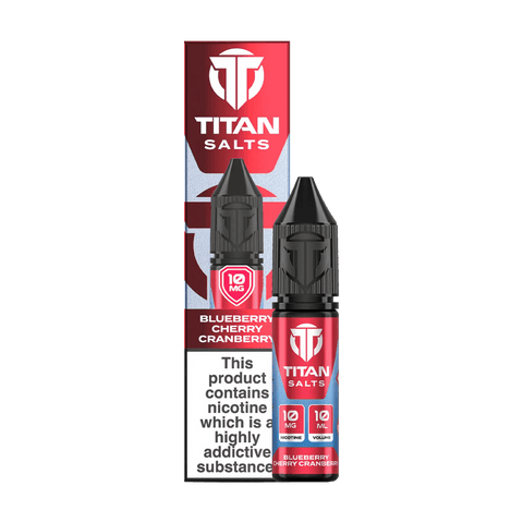 Titan Nic Salts 10ml E - liquids Pack of 10 - Vaperdeals