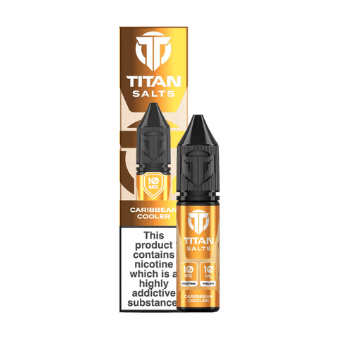 Titan Nic Salts 10ml E - liquids Pack of 10 - Vaperdeals