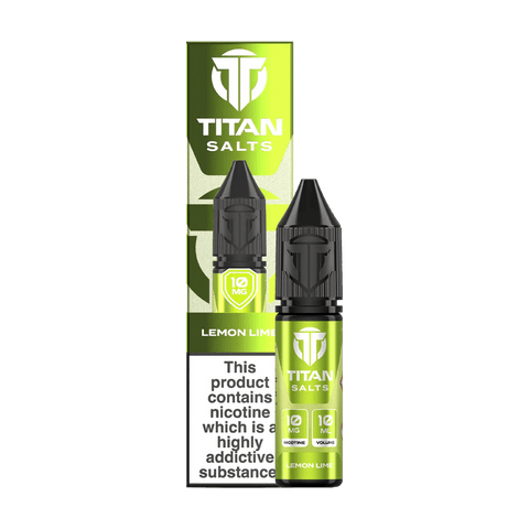 Titan Nic Salts 10ml E - liquids Pack of 10 - Vaperdeals