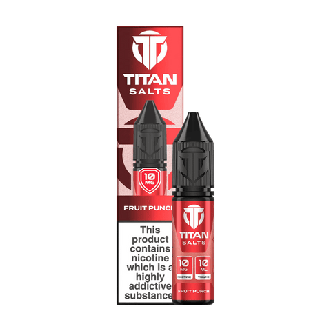 Titan Nic Salts 10ml E - liquids Pack of 10 - Vaperdeals