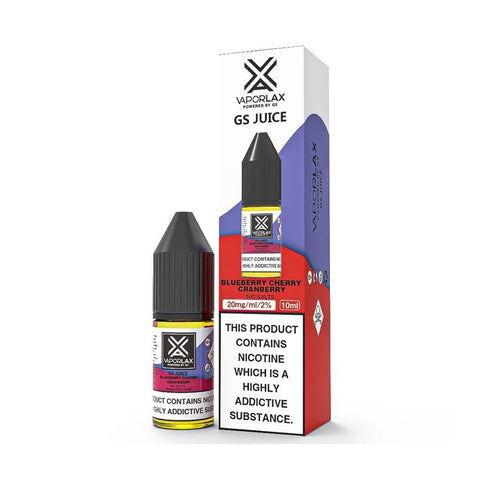 Vaporlax Nic Salt 10ml E Liquids Box of 10 - Vaperdeals