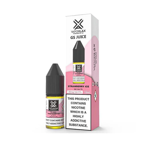 Vaporlax Nic Salt 10ml E Liquids Box of 10 - Vaperdeals