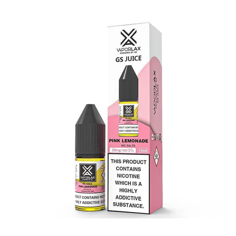 Vaporlax Nic Salt 10ml E Liquids Box of 10 - Vaperdeals