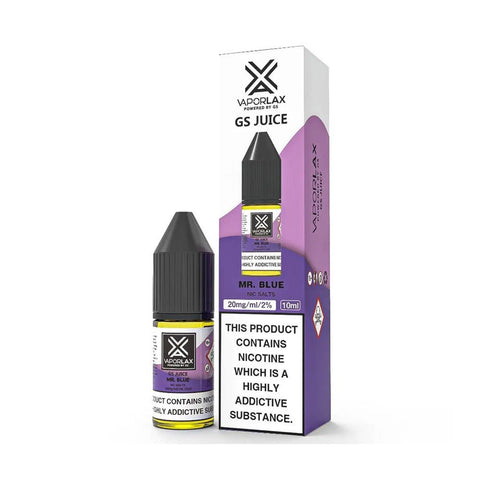 Vaporlax Nic Salt 10ml E Liquids Box of 10 - Vaperdeals