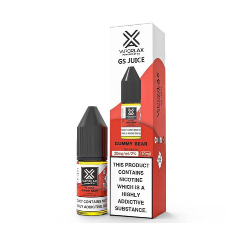Vaporlax Nic Salt 10ml E Liquids Box of 10 - Vaperdeals