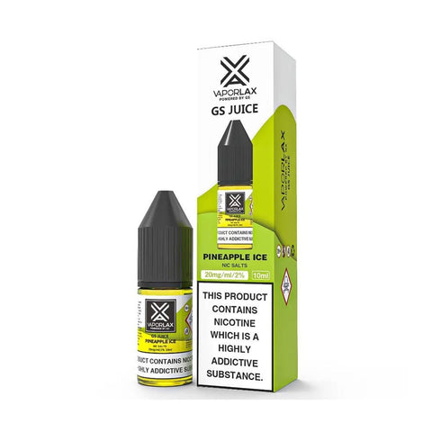 Vaporlax Nic Salt 10ml E Liquids Box of 10 - Vaperdeals