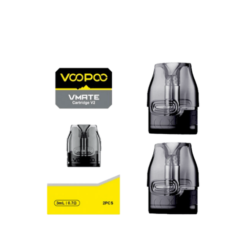 Voopoo Vmate V2 Replacement Pod Cartridges Pack of 2 - Vaperdeals