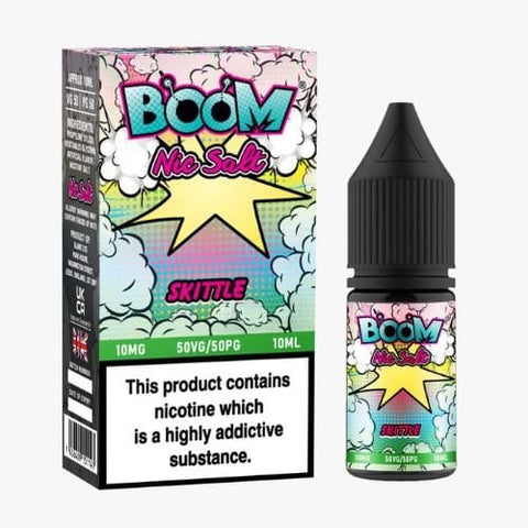 Boom Nic Salt Box Of 5 - Vaperdeals