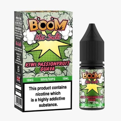 Boom Nic Salt Box Of 5 - Vaperdeals