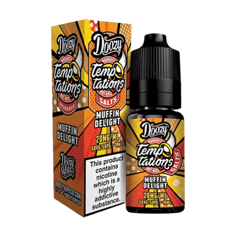 Doozy Temptation Nic Salt Box Of 10 - Vaperdeals
