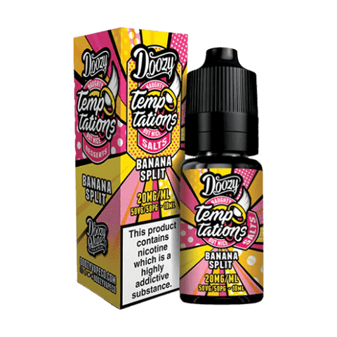 Doozy Temptation Nic Salt Box Of 10 - Vaperdeals