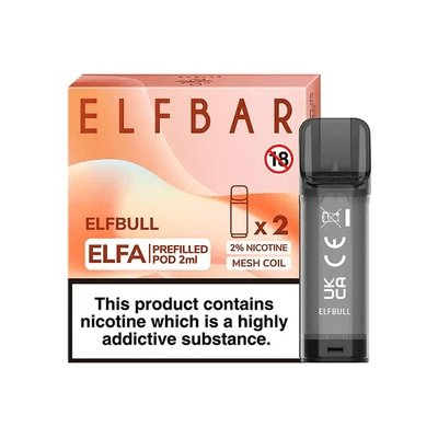 Elf Bar Elfa Pre-Filled Replacement Pods - Vaperdeals